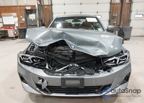 2023 BMW 330I xDrive из США, поврежденный, VIN 3MW89FF0XP8D22631